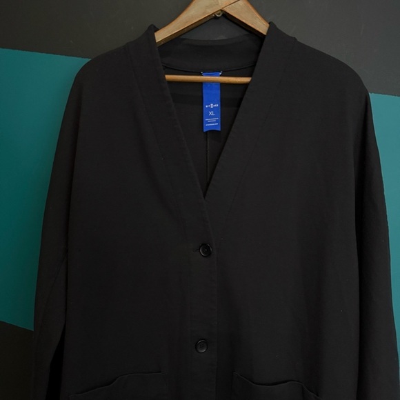 Kit and Ace Black Long Cardigan - Picture 3 of 12